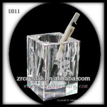 K9 Square Crystal Pen Holder